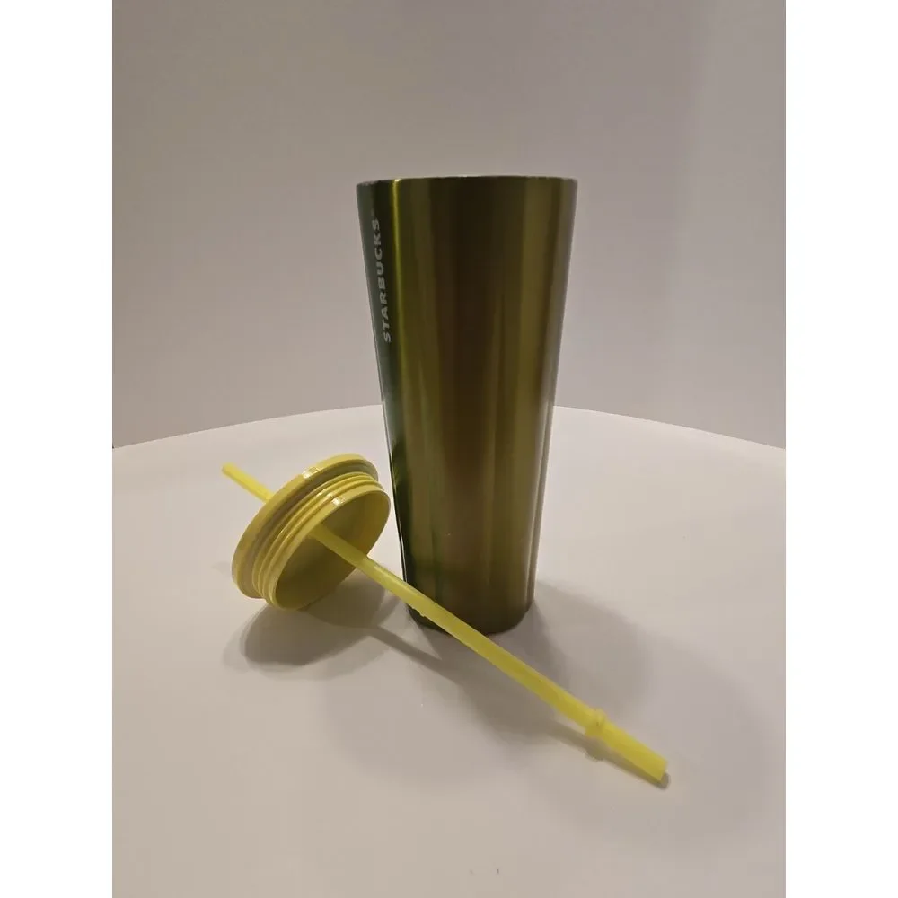 Starbucks yellow green